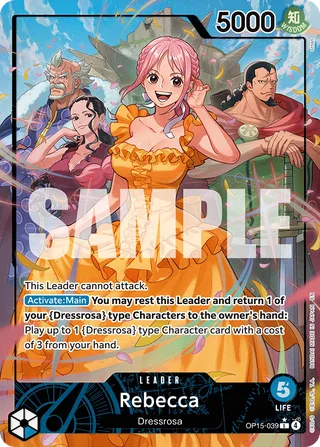 Rebecca (Alternate Art) #OP15-039-alternate-art · Adventure on Kami's Island One Piece card