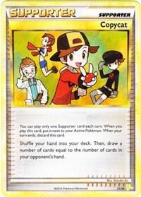 Copycat #21 · HS trainer Kit (Raichu) Pokémon card