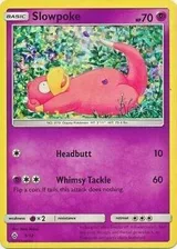 Slowpoke · McDonald's Collection 2018 Pokémon card