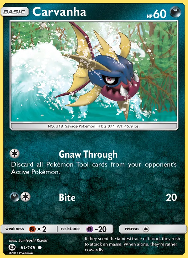 Carvanha full card art