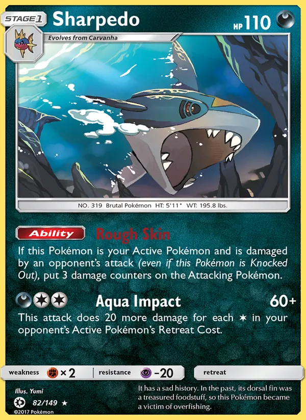 Sharpedo full card art