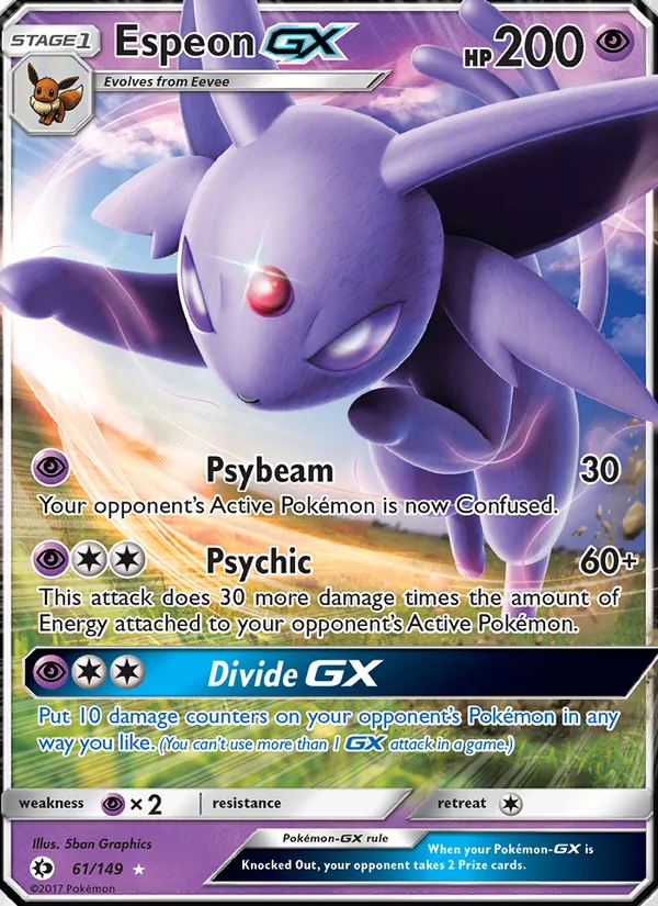 Espeon GX full card art
