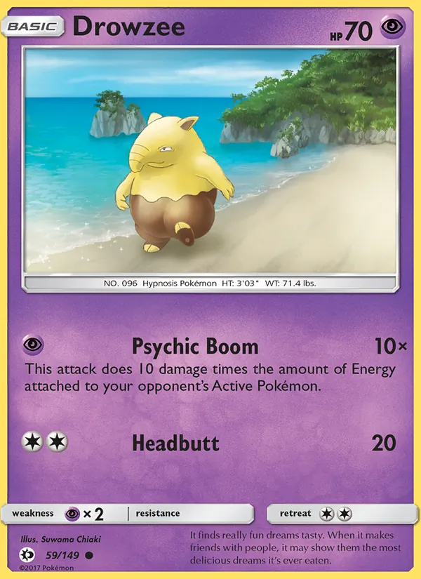 Drowzee full card art