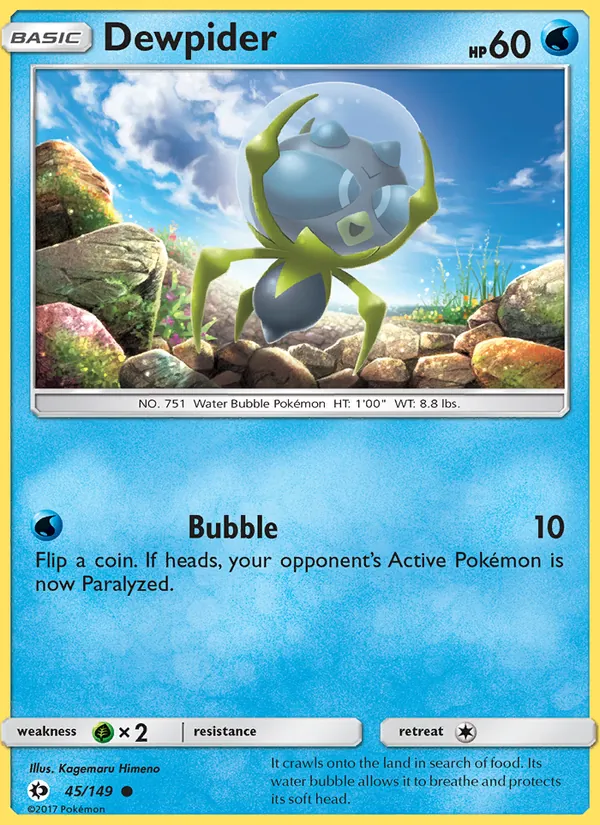 Dewpider full card art