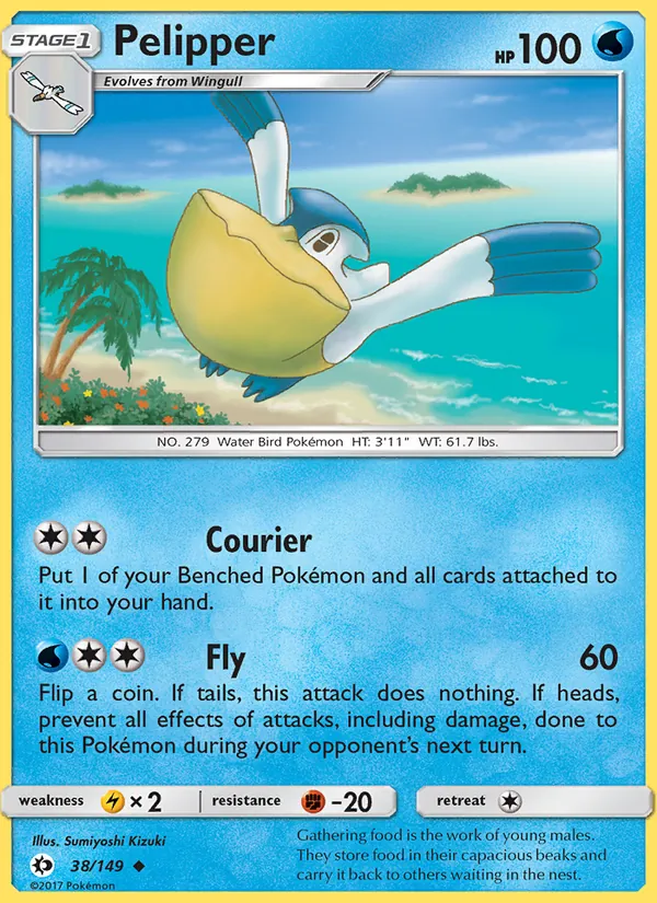 Pelipper full card art