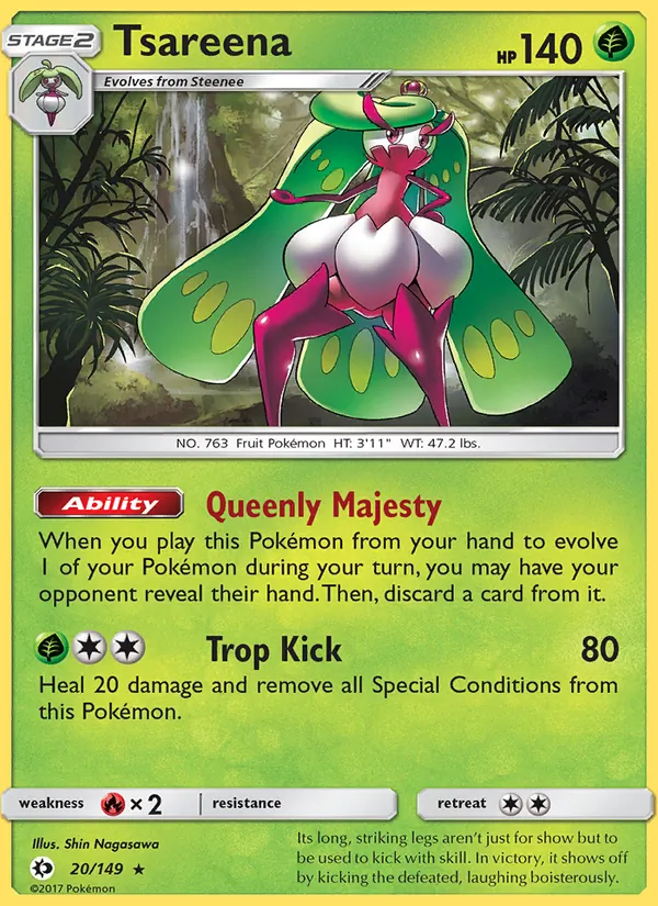 Tsareena full card art