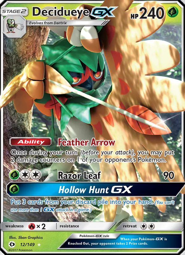Decidueye GX full card art