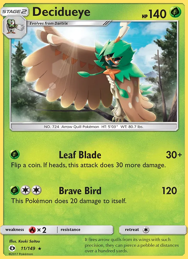 Decidueye full card art