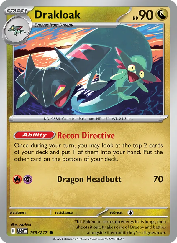 Drakloak full card art
