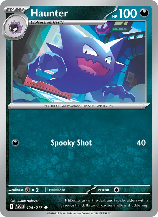 Haunter full card art