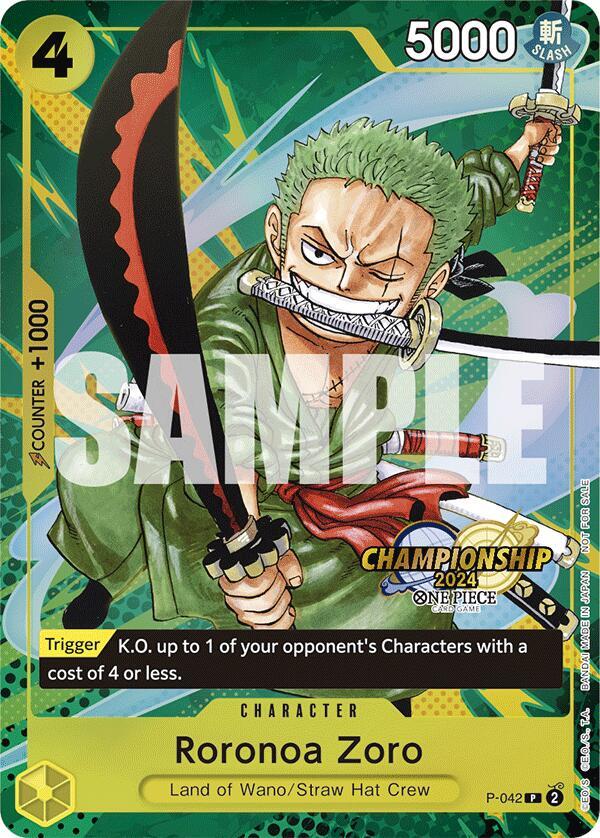 Roronoa Zoro (CS 2024 Event Pack) full card art