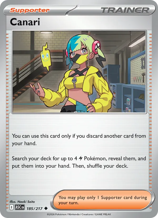 Canari full card art