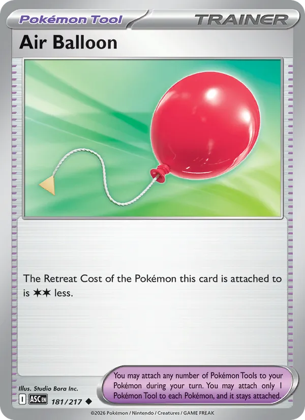 Air Balloon full card art