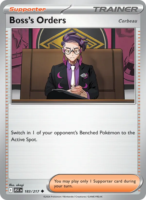 Boss's Orders full card art