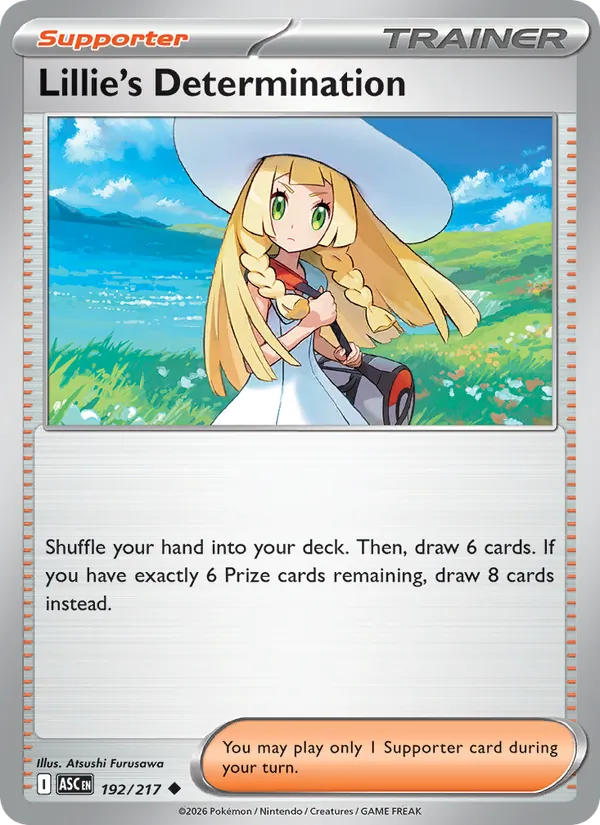 Lillie's Determination full card art