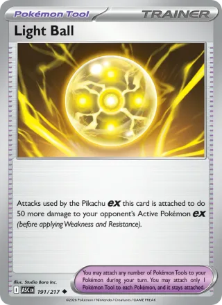 Light Ball card