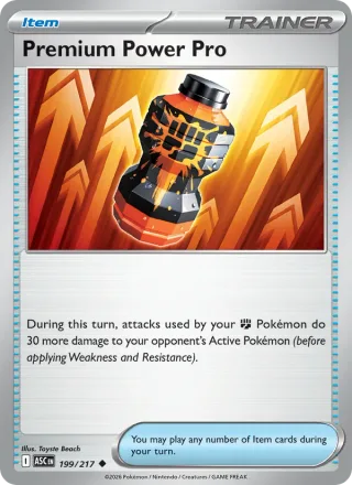 Premium Power Pro #199 · Ascended Heroes Pokémon card