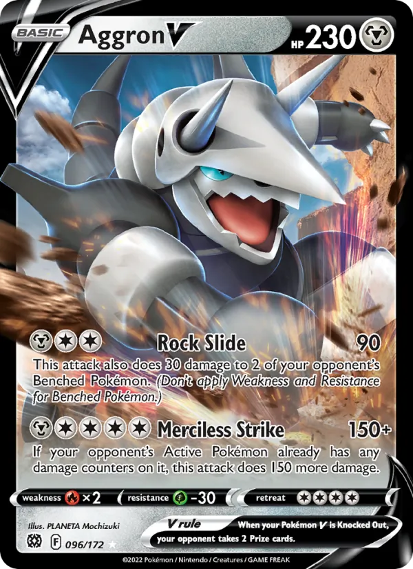 Aggron V full card art