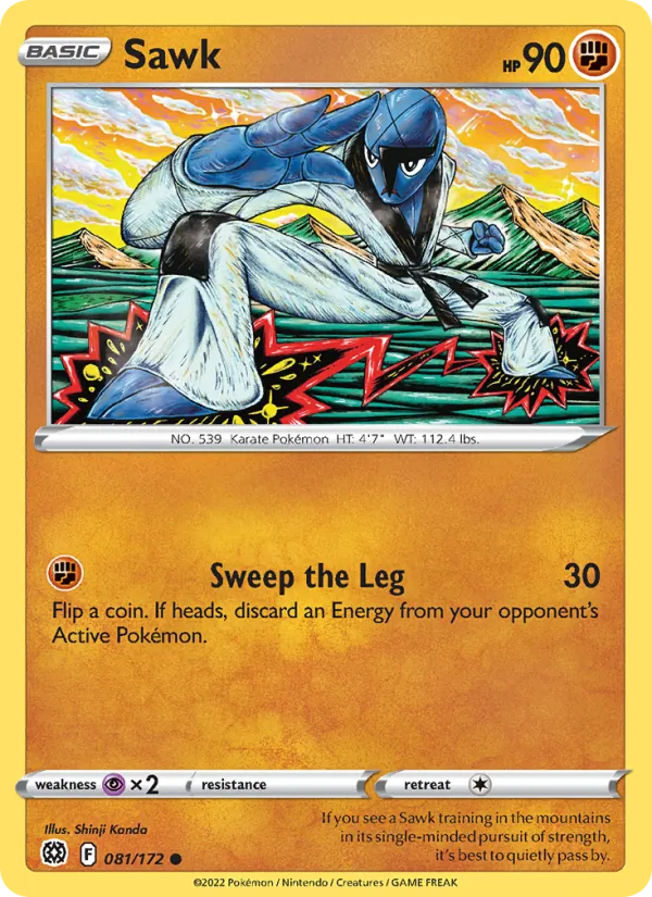 Sawk full card art