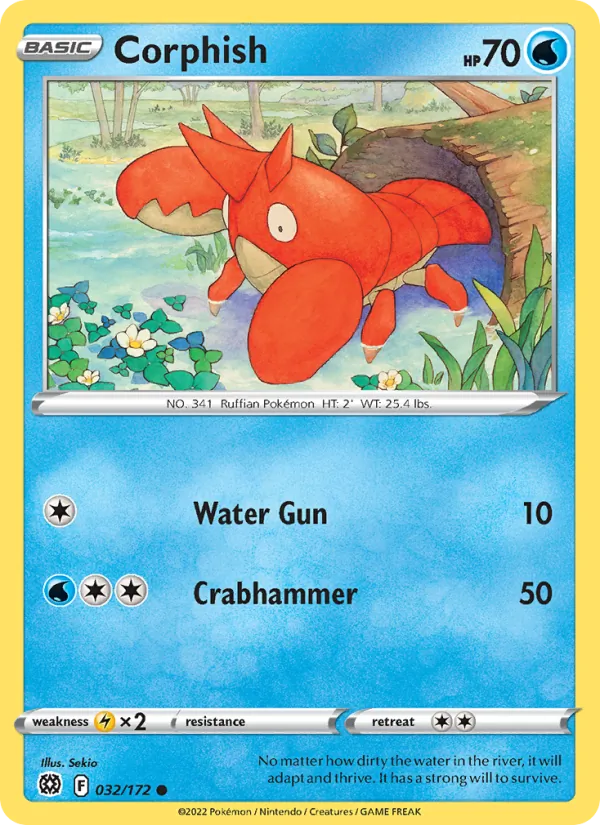 Corphish full card art