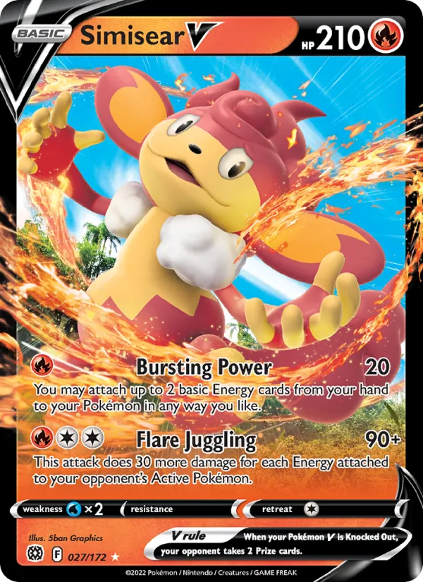 Simisear V full card art