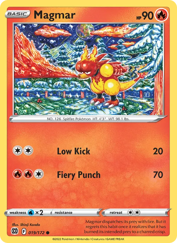 Magmar full card art