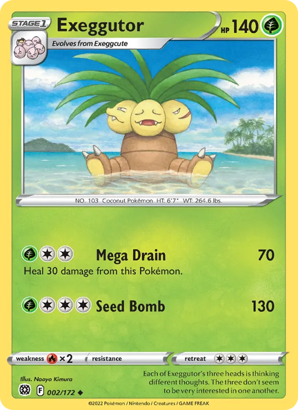 Exeggutor full card art