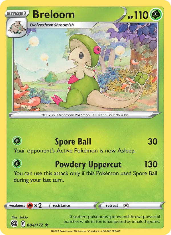 Breloom full card art