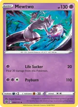 Mewtwo #056/172 · Brilliant Stars Pokémon card