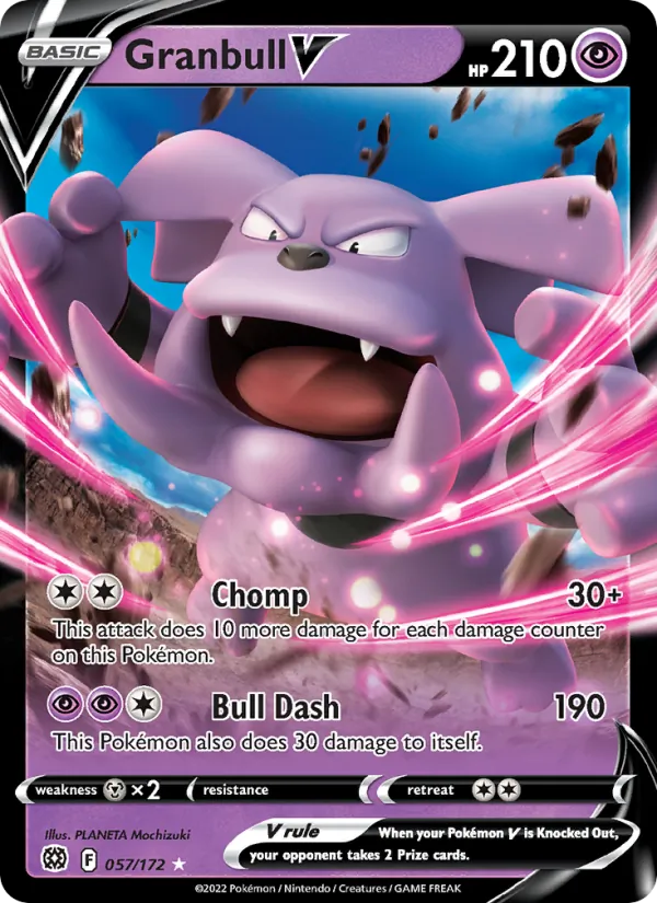 Granbull V full card art