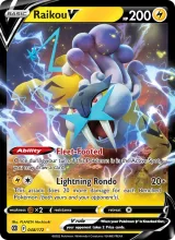 Raikou V · Brilliant Stars Pokémon card