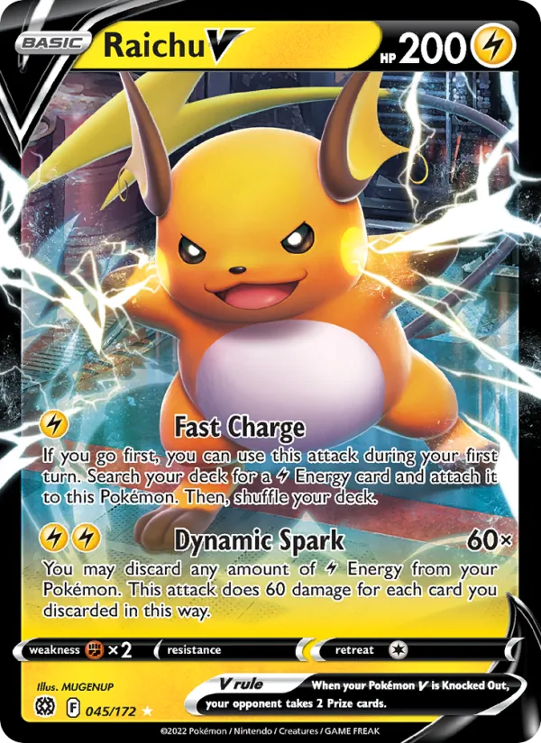 Raichu V full card art