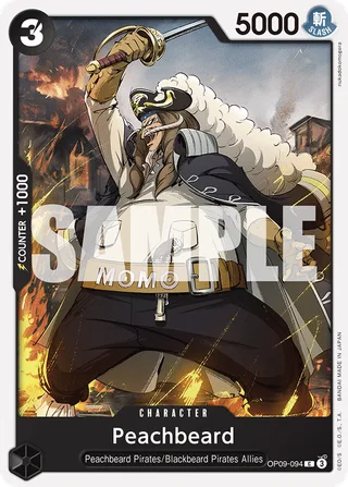 Peachbeard #OP09-094 · Emperors in the New World One Piece card