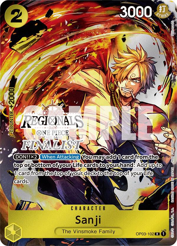 Sanji (Offline Regional 2024) [Finalist] full card art