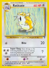 Raticate · Legendary Collection Pokémon card