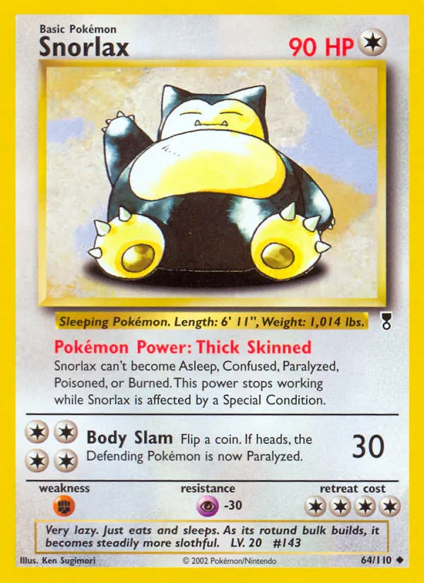 Snorlax full card art