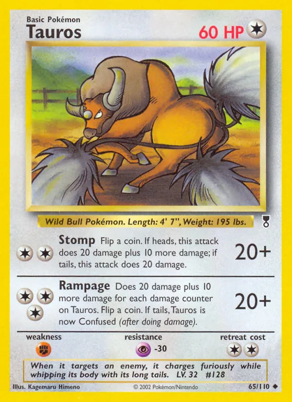 Tauros full card art