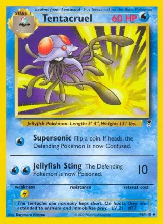 Tentacruel #66 · Legendary Collection Pokémon card