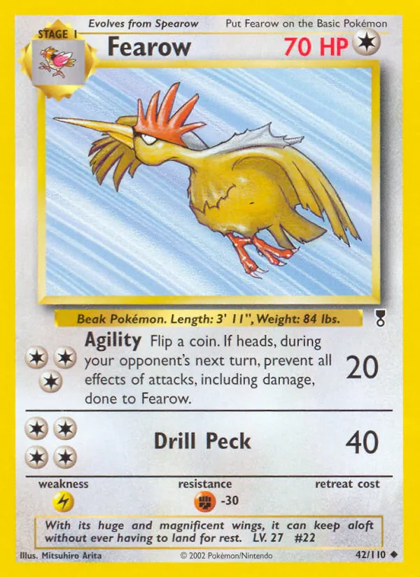 Fearow full card art
