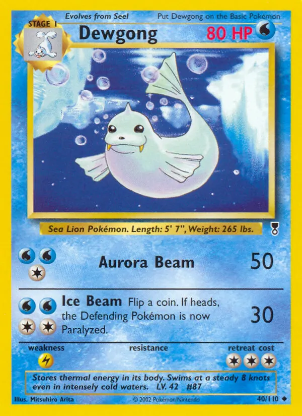 Dewgong full card art