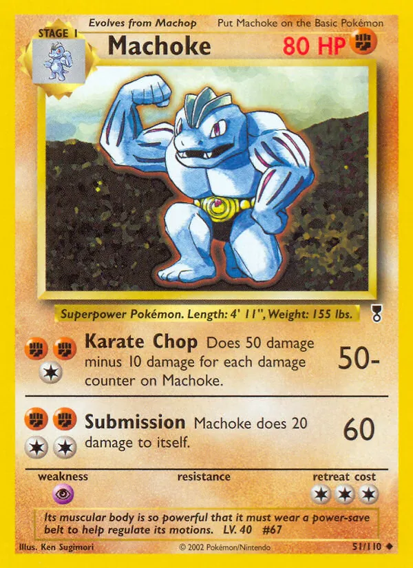 Machoke full card art