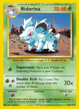 Nidorina · Legendary Collection Pokémon card