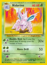 Nidorino · Legendary Collection Pokémon card