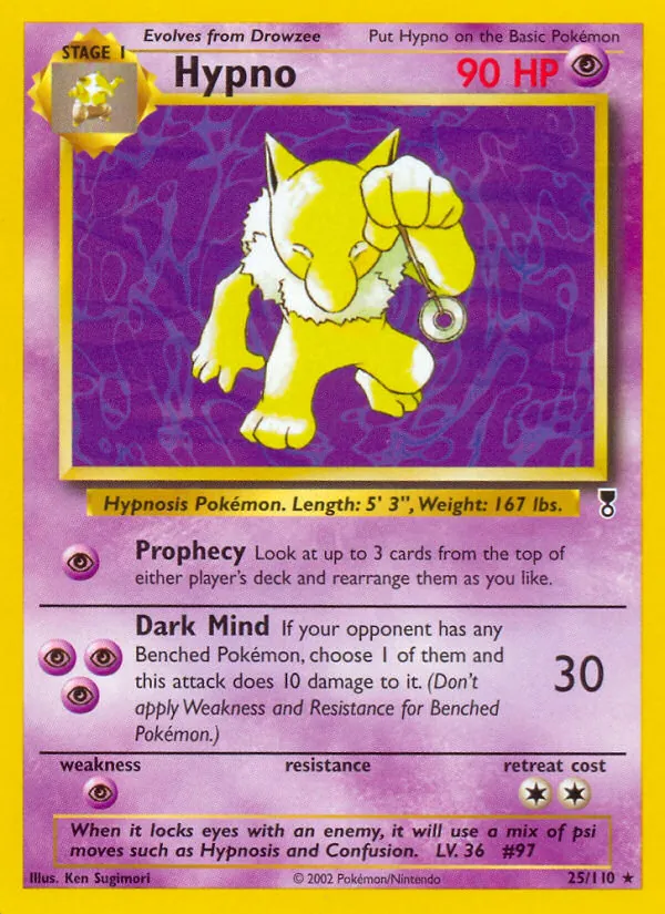 Hypno full card art