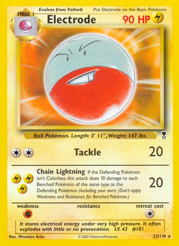 Electrode full card art