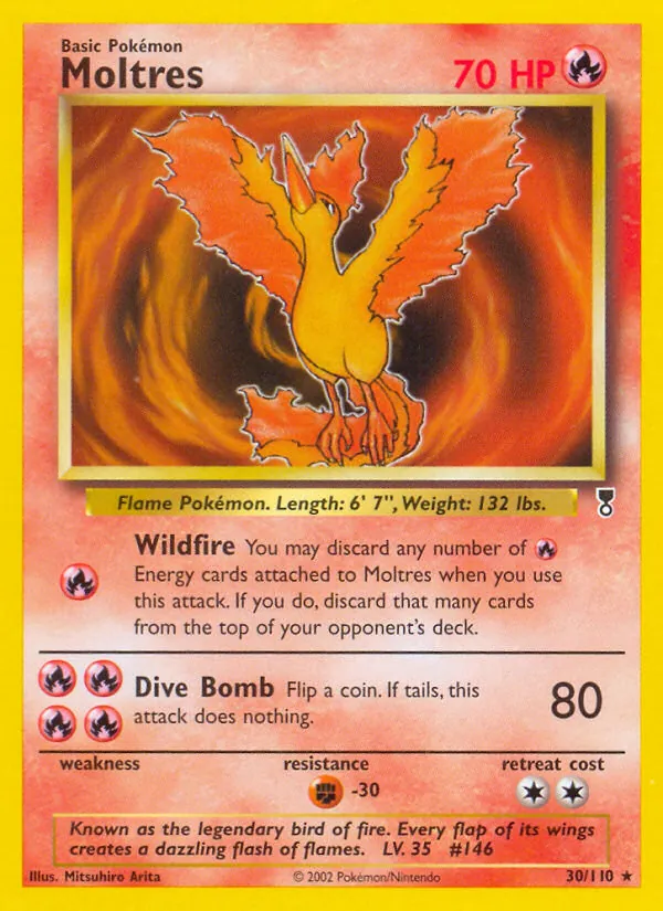Moltres full card art