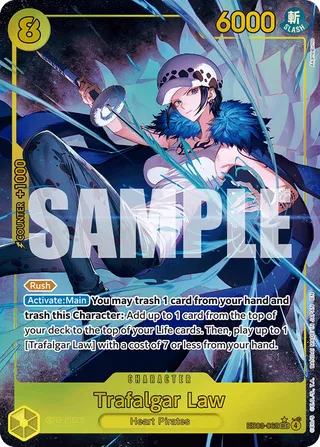 Trafalgar Law (Alternate Art) #EB03-062-alternate-art · Extra Booster: One Piece Heroines Edition One Piece card