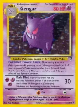 Gengar · Legendary Collection Pokémon card