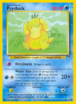Psyduck #88 · Legendary Collection Pokémon card