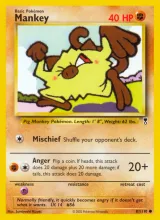 Mankey · Legendary Collection Pokémon card